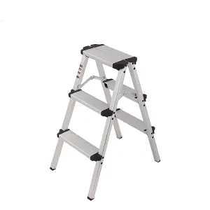 3 Step Portable Folding Step Ladder