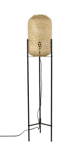 Lighting123 Grayson Tall Floor Lamp E27 Bulb Cap for Living Room Bedroom Office