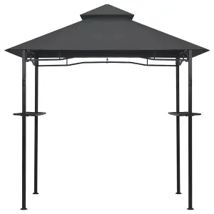 Berkfield BBQ Gazebo 240x150x255 cm Anthracite Steel