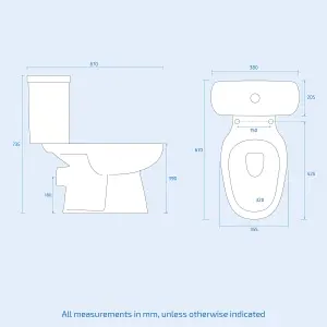 Nes Home Bath Suite 1700mm Bath, 550mm White Basin Vanity, Toilet, Taps & Wastes