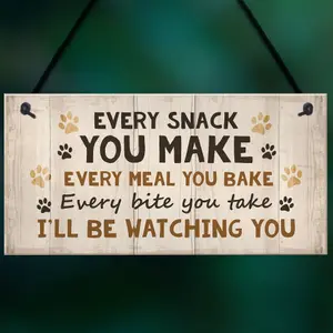 Funny Pet Lover Gift Dog Sign For Home Pet Sign Dog Gift Funny Hanging Plaque Keepsake