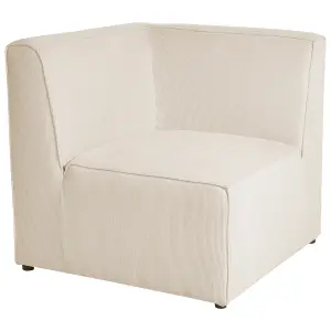 Sofa with Ottoman LEMVIG Light Beige Right Hand