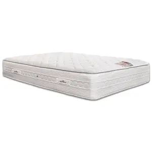 Sophia Briar-Rose Clemence 1000 Pocket Sprung Memory Foam Luxury Divan Bed Set 6FT Super King 2 Drawers Side - Plush Light Silver