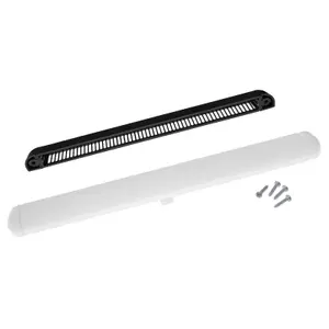 Simon Framevent Trickle Vent (3 Pack) - 2328EA (300mm), Black / White (Inside)