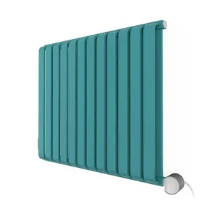 Terma 230V 0.8kW Teal Smart Horizontal Oil-filled radiator