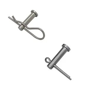 Homesmart 25 x Clevis Pins Metric M5 x 22mm Flat Headed Fasteners for Retaining Clips