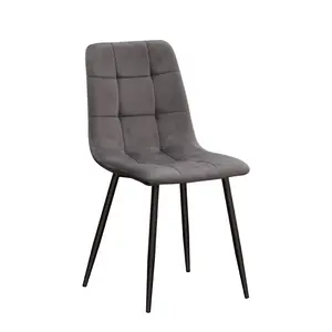 Eyre Upholstered Dining Chair Grey