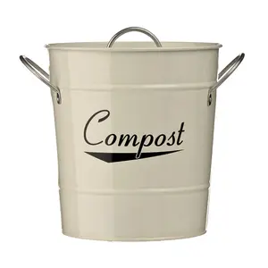 Maison by Premier Cream Coronet Compost Bin