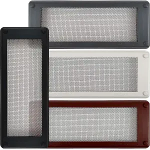 Roshield Pest Mesh Vent Cover - White Standard