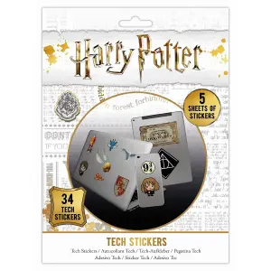 Harry Potter Artefacts Stickers (Pack of 34) Multicoloured (One Size)