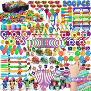 Nicknack Party Bag Fillers, 200PCS Party Bag Filler Toys Assortment For Kids Classroom Rewards, Stocking Pinata Filler, Lucky Dip Prize For Children