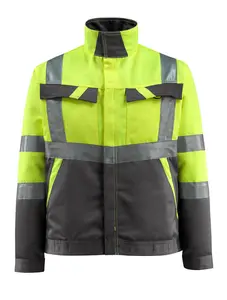 Mascot Safe Light Forster Work Jacket (Hi-Vis Yellow/Dark Anthracite)  (X Large)