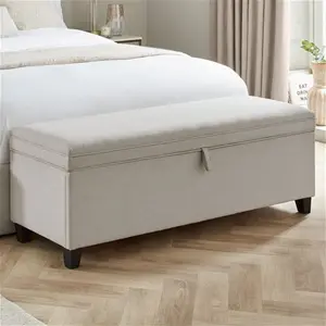 DUSK Windermere Storage Ottoman - Natural