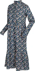 Regatta X Orla Kiely Long Sleeve High Neck Midi Dress Water Floral, Size: 18