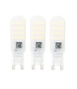 Extrastar 4W LED Mini Bulb G9, 4200K (pack of 3)