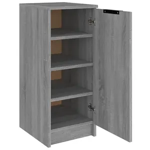 Shoe Cabinet Grey Sonoma 30x35x70 cm Engineered Wood