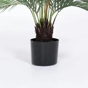 Blooming Artificial - 65cm Faux Dicksonia Dwarf Palm - Fake Indoor Plant Tree