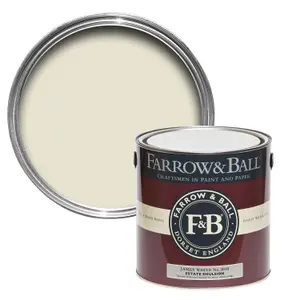 Farrow & Ball Exterior Masonry Mixed Colour Paint 2010 James White 5L