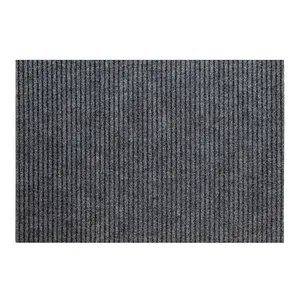 Protective grill mat 2126 for the terrace, outdoor - grey 100x150 cm