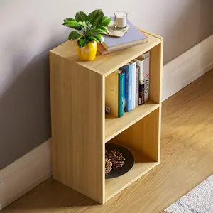 Gerardi Standard Bookcase Oak / 54 cm H x 32 cm W