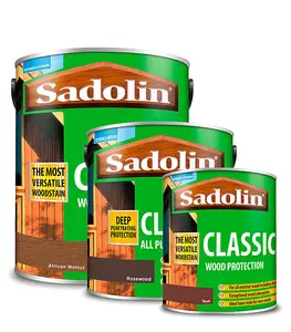 Sadolin 1L Classic Exterior woodstain - Dark Palisander