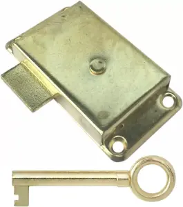 Wardrobe Cupboard Drawer Cabinet Door Lock and Key 50MM with Screws