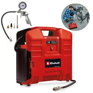 Einhell Power X-Change 18v Cordless Portable Compressor TE-AC + 2.5AH Kit