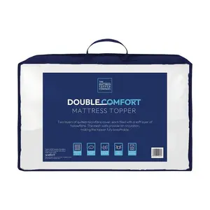 Double Comfort Mattress Topper 180x200