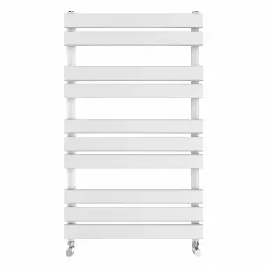 Right Radiators 1000x600 mm Designer Flat Panel Heated Towel Rail Radiator Bathroom Warmer Heating White