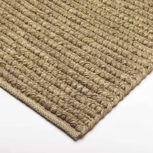 Natural Handmade , Luxurious , Modern Plain , Striped Rug Easy to clean Living Room and Bedroom-160cm X 230cm