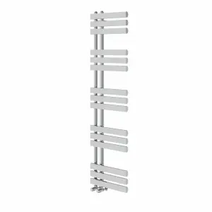 Rinse 1600x450mm Flat Panel Bathroom Heated Towel Rail Radiator Chrome