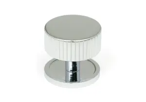 From The Anvil Polished Chrome Judd Cabinet Knob - 38mm (Plain)