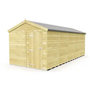 DIY Sheds 8x20 Apex Shed - Single Door Without Windows