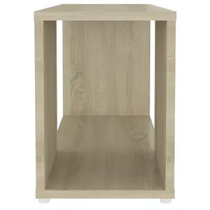 Berkfield TV Cabinet Sonoma Oak 60x24x32cm Engineered Wood