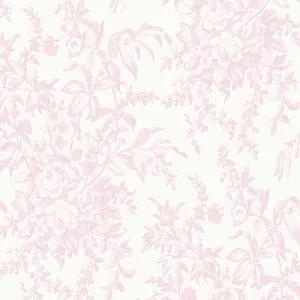 Laura Ashley Picardie Petal Floral Smooth Wallpaper