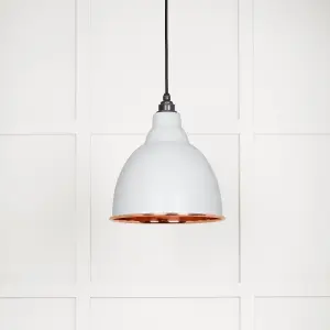 Smooth Copper Brindley Pendant in Flock