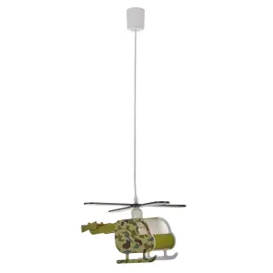 Glow Elior Helicopter Matt Multicolour LED Light pendant, (Dia)420mm