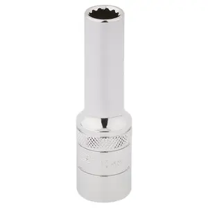 Draper HI-TORQ 12 Point Deep Socket, 1/2" Sq. Dr., 10mm 33730