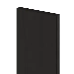 GoodHome Verbena Matt charcoal Shaker Tall wall Cabinet door (W)150mm (H)895mm (T)20mm