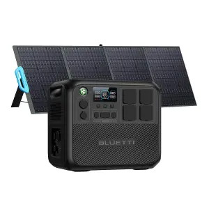 BLUETTI AC200L Portable Power station 2048Wh/2400Wh +1PCS 200W Solar Panel for Home& Outdoor Power Emergency Battery