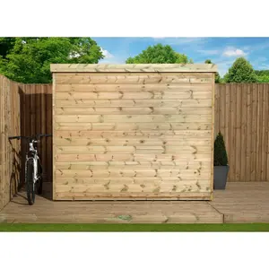 5 Ft. W x 8 Ft. D Shiplap Pent Wooden Shed