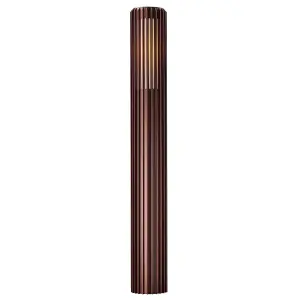 Nordlux Aludra 95 Outdoor Patio Terrace Garden Light In Seaside Brown Metallic (Height) 95.4cm