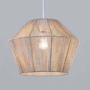 Litecraft Robbo Rattan Natural Lamp Shade