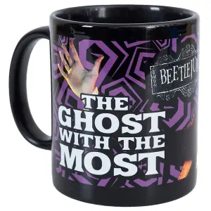 Beetlejuice The Ghost With The Most Ceramic Mug Black/White (One Size)