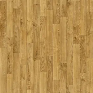 Neutral Modern Wood Effect Anti-Slip Vinyl Flooring for Home, Shops, Offices, 2.8mm Thick Vinyl Sheet-6m(19'8") X 2m(6'6")-12m²