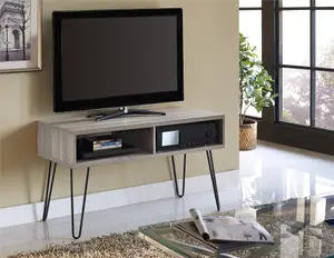 Owen Retro TV-Stand Distressed Grey Oak