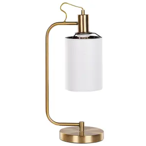 Metal Table Lamp Copper LIBERIA