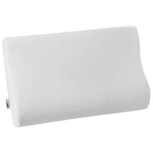 Bed Pillow AMNE High 57 x 35 cm White