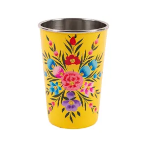 BillyCan - Picnic Tumbler - 400ml  - Buttercup Pansy