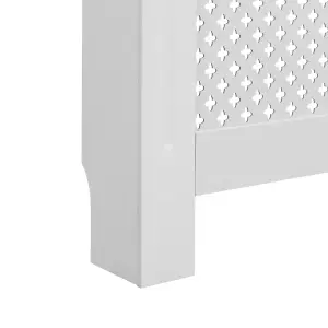 Radiator Covers 2 pcs White 172x19x81.5 cm MDF